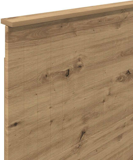 vidaXL Wooden Brown Bed Headboard 83x90cm