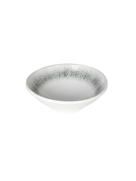 Kutahya Porselen Round Beige Serving Bowl with 20cm Diameter