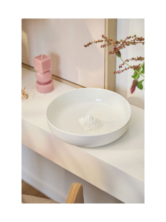 Raeder Round Serving Bowl made of Porcelain White with a Diameter of 25.2 cm