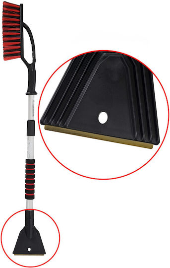 Einparts Perie-Răzuitoare Telescopică 87-115 Cm Curățare Zăpadă