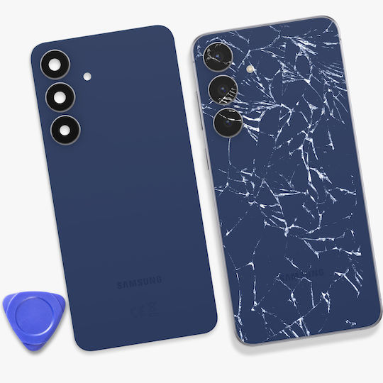Samsung S731b Galaxy S25 Fe Battery Cover Navy Service Pack