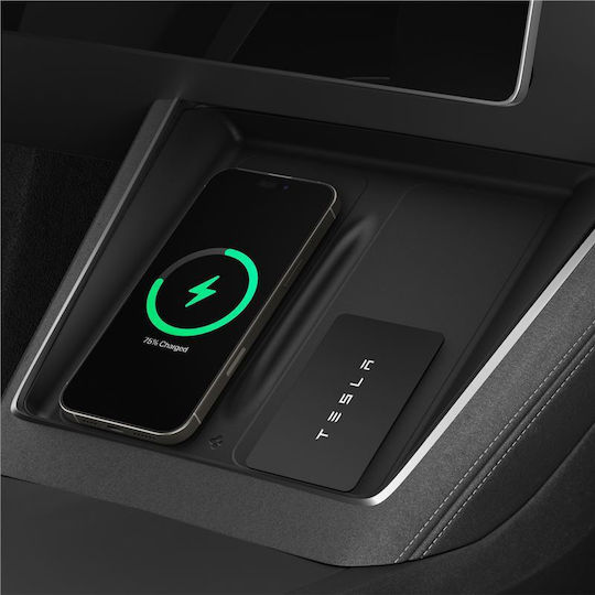 Spigen Tesla Wireless Charging Pad Cover Black Tesla Model Y 2025 Acp10031