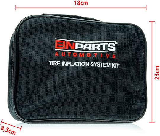 Einparts Automobil 120w Kompressor 450ml Reifenreparaturflüssigkeit Tubeless Reifen Tpms