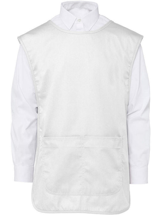 Γυναικεία Ποδιά Madrid Πλαϊνά Δεσίματα Sg Accessories Bistro Jg24 White