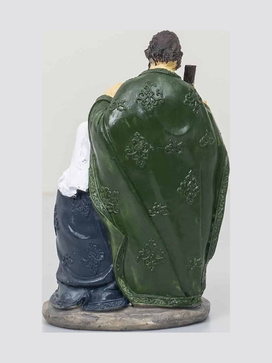 Statuetă Decorativă din Rășină Sfânta Familie Înălțime 20cm Zts 8025