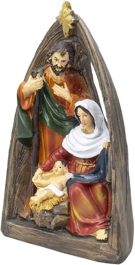 Decorative Resin Statuette Holy Family Height 15.5cm Z-tools Zts 8027