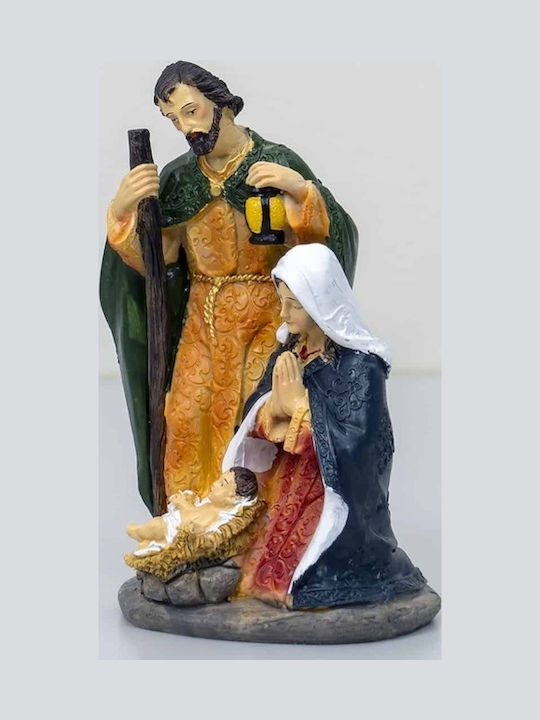 Statuetă Decorativă din Rășină Sfânta Familie Înălțime 20cm Zts 8025