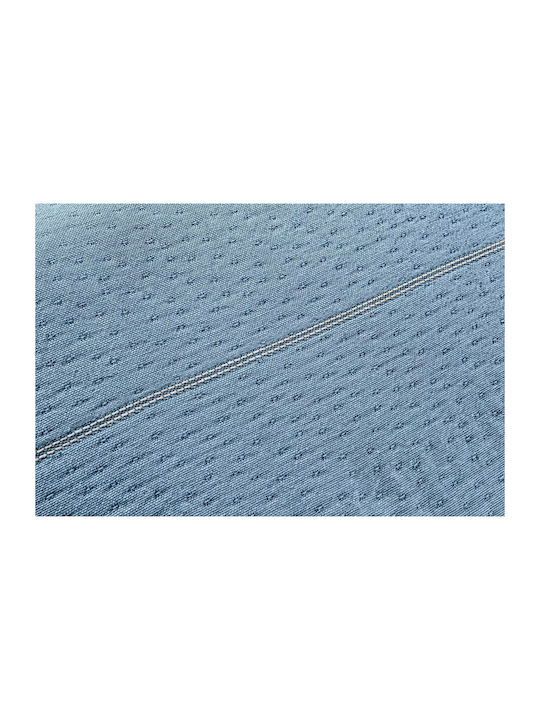 Guy Laroche Soho Ριχτάρι Πολυθρόνας Chenille 180x150εκ. Denim