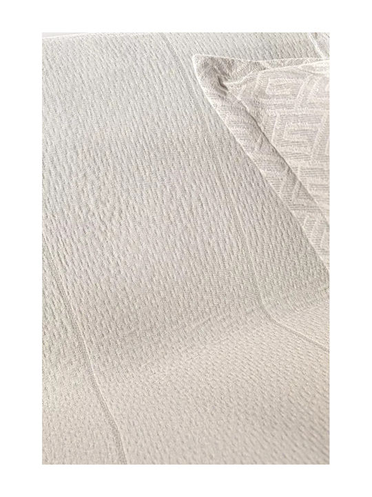 Guy Laroche Soho Sesselüberwurf Chenille 180x150cm Ecru