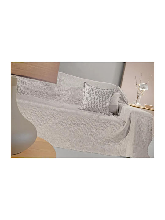 Guy Laroche Ριχτάρι Διθέσιου Καναπέ Chenille 180x250εκ. Ριχτάρι Καναπέ