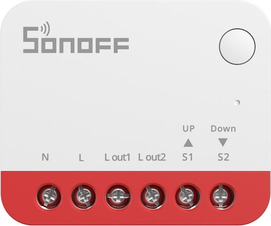 Sonoff Mini-zbrbs Smart Switch Wi-Fi & ZigBee 1A (με Ουδέτερο) 4τμχ