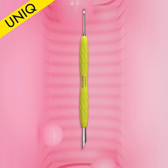 Staleks Uniq Manicure Pusher Λαβή Σιλικόνης Yellow Pq-11/2y