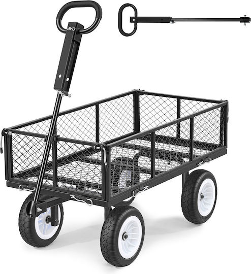 Metal Garden Cart with Maximum Load Capacity 408kg