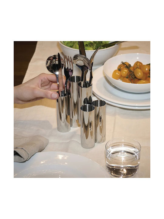 Alessi Drawer Cutlery Tray 15x13x7cm Silver