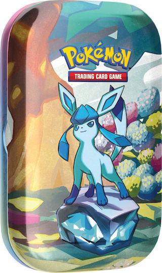 Pokemon Glaceon Prismatic Evolutions Scarlet & Violet Tin (EN)