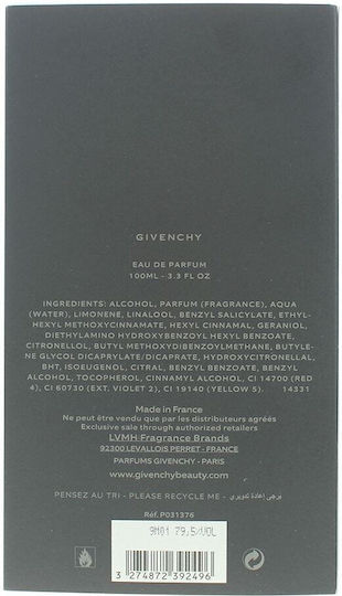 Givenchy Peur De Rien Eau de Parfum 100ml