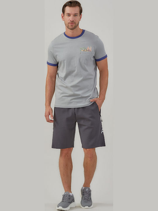 T-shirt Ανθρακι