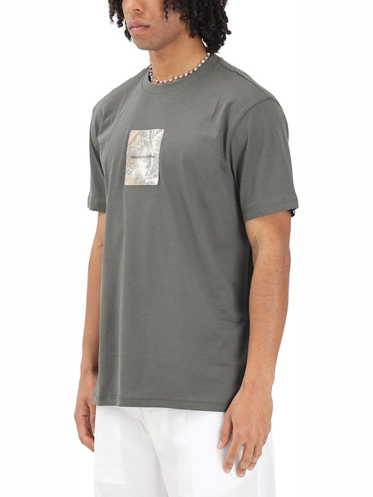 T-shirt Μπεζ- Χακι