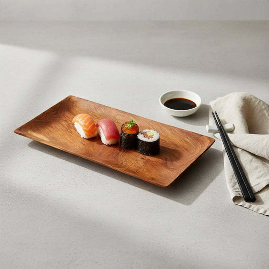 Phos & Gaia Servierplatten für Sushi Hölzernes
