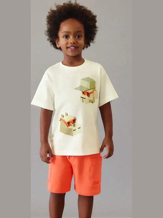 Kids' Shorts/Bermudas Fabric Orange