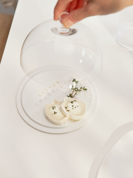 Raeder Porcelain Decorative Bowl White 14.5x14.5x9.5cm
