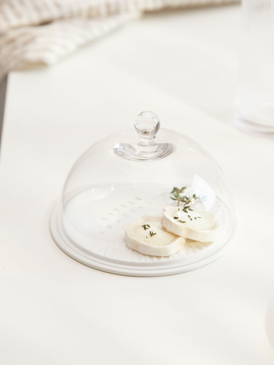 Raeder Porcelain Decorative Bowl White 14.5x14.5x9.5cm