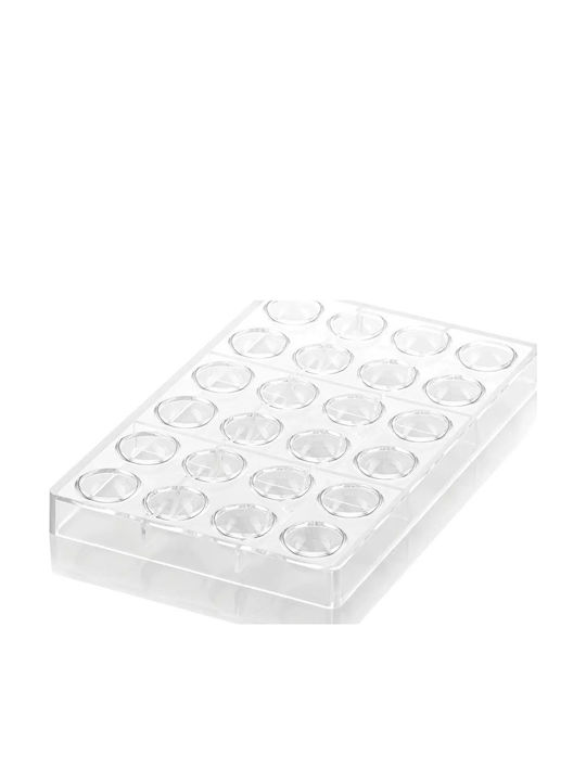 Silikomart Bakeware Tin For Chocolates Made Of Silicone 24 Sockets 3.1x3.1x1.65cm