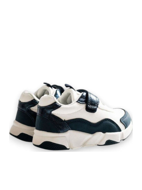 Kids Sneakers with Hoop & Loop Closure Blue
