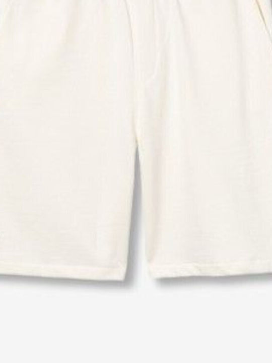 Kids Shorts Bermudas Fabric Beige