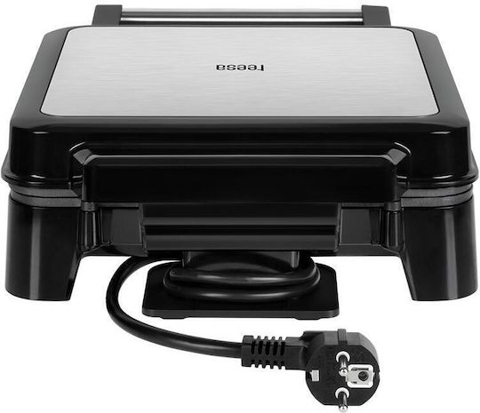 Teesa Βαφλιέρα για Τετράγωνες Βάφλες 4 Θέσεων 1600W
