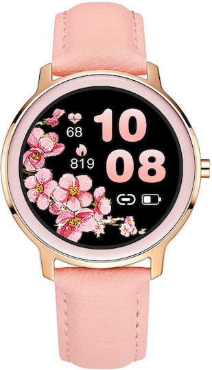 Bemi Ven 42mm Smartwatch with SIM and Heart Rate Monitor Rose Gold