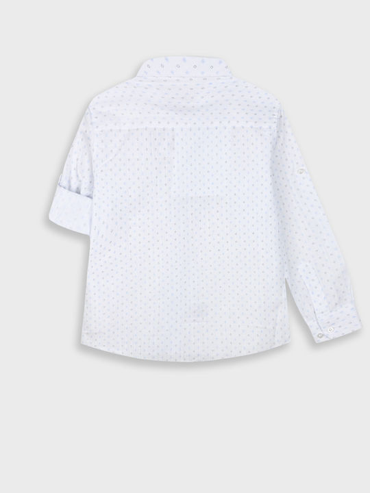 Kids Shirt Long Sleeve Blue