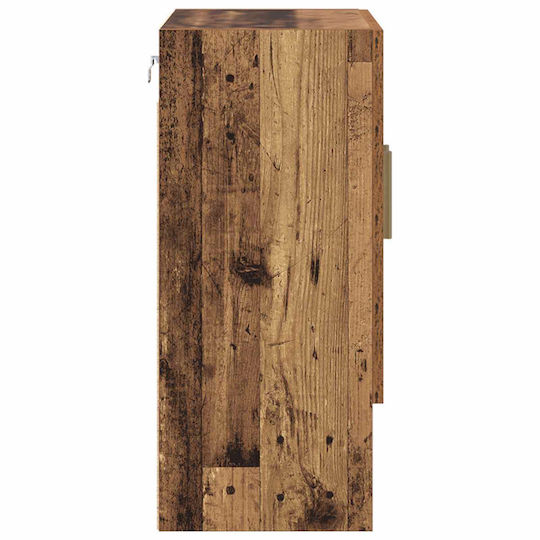 vidaXL vidaXL Badezimmerschrank 60x31x70cm Braune