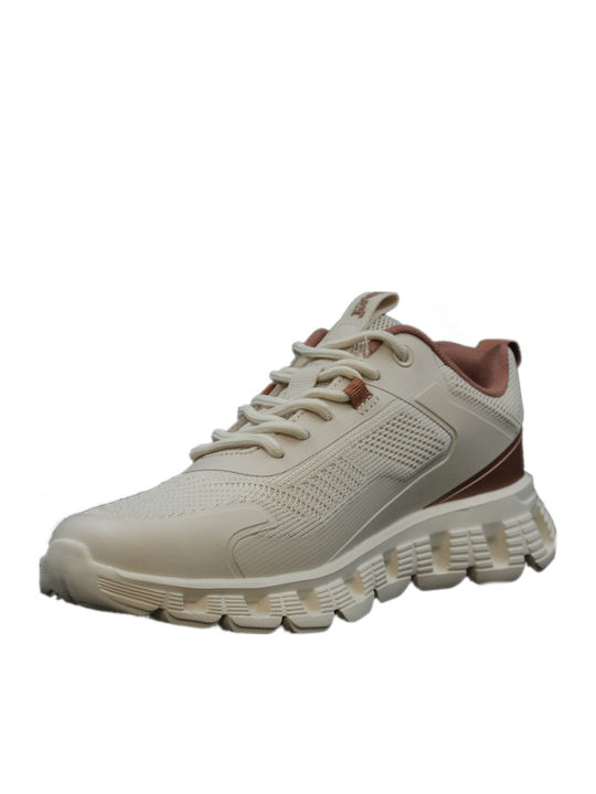 Damen Anatomische Sneakers Beige