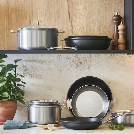 De Buyer Βαθιά Ανοξείδωτη Κατσαρόλα 4.1lt
