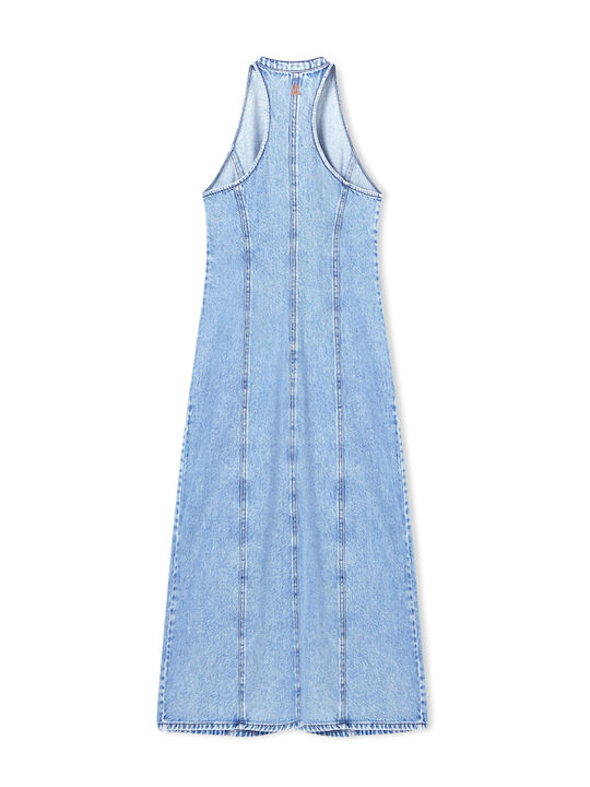 Armani Exchange Τζιν Φόρεμα All day Μπλε Armani Exchange Τζιν Φόρεμα All day Μπλε