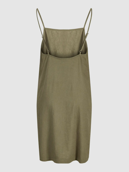 Summer Dress Dusty Olive
