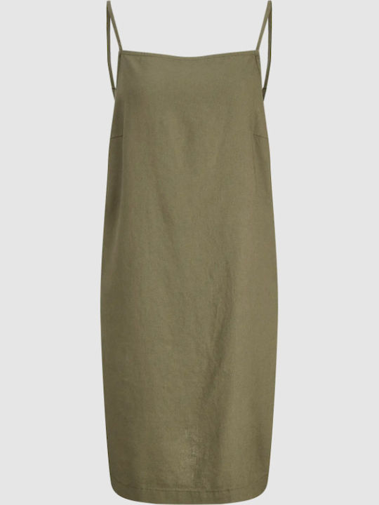 Summer Dress Dusty Olive