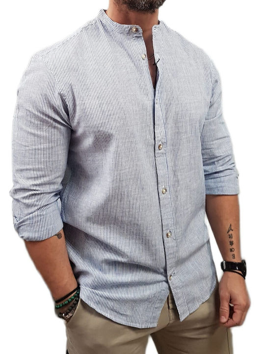 Jack & Jones Linen Shirt Blue