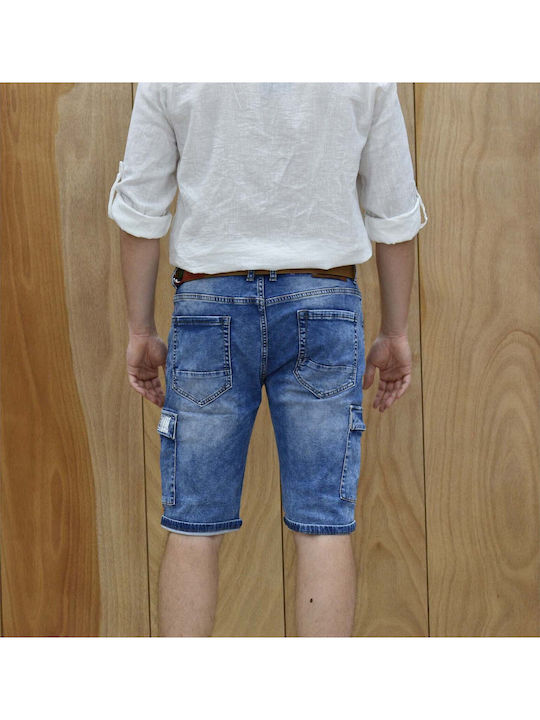 Men's Cargo Denim Shorts