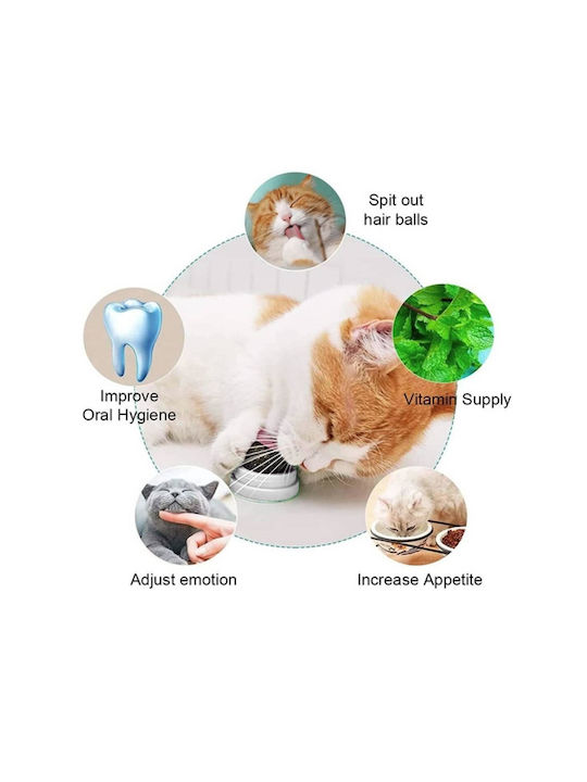 Μπάλα Catnip Γάτας Βάση Άσπρο