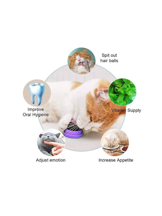 Catnip Cat Ball Purple Base