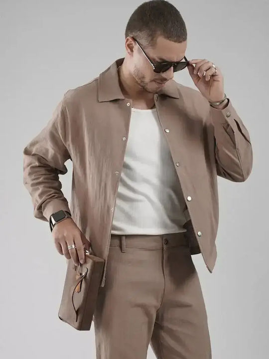 Trousers Set Brown