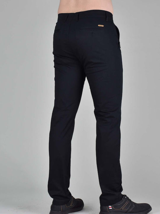 Παντελόνι Ελαστικό σε Slim Εφαρμογή Black