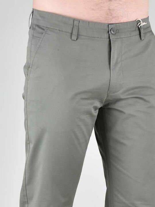 Slim Fit Gray Trousers