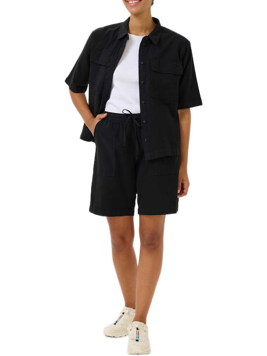 Kaffe Short Sleeve Women's Shirt Black