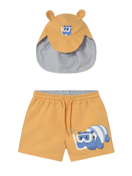 Mayoral Kids Swimwear Swimwear Set Yellow