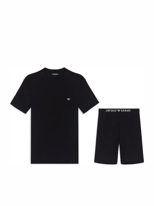 Emporio Armani Summer Men's Pyjama Black
