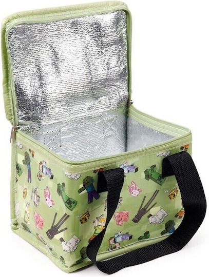 Puckator Kinder Lunchtasche Isoliert Handtasche Minecraft