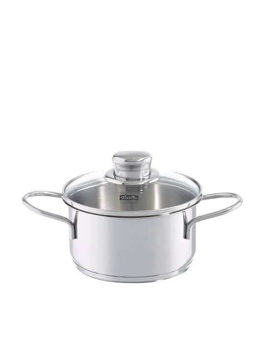 Fissler Tiefer Rostfreier Stahl Kochtopf 1l